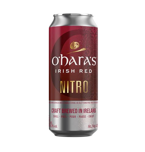 Oharas Irish Stout Nitro Red 440ml Can Db Wine Shop