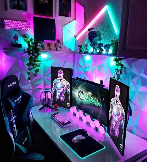 Gaming Inspiration Game Room Decor Gaming Room Setup Ideas Small Game