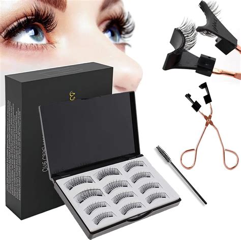 Magnetische Wimpern D Falsche Wimpern Magnet Wimpern Ohne Eyeliner