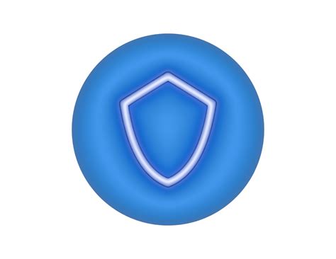 Safe Shield Blue Circle Transparent Background 27941955 Png