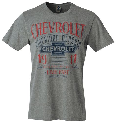 Shirt Chevrolet American Classic Gray