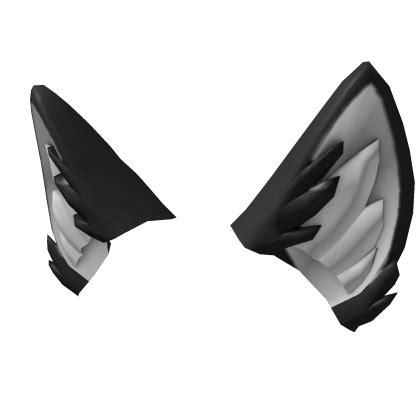 Tuxedo Cat Ears Roblox ID code