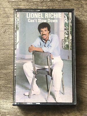 Lionel Richie Can T Slow Down Vintage Cassette Tape Motown Ebay