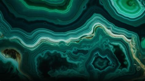 Premium AI Image Green Agate Stone Texture Background