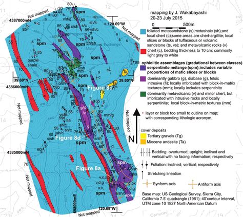 Geology of part of the Sierra City mélange, northern Sierra Nevada ...