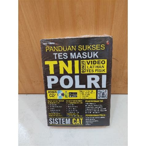 Jual Panduan Sukses Tes Masuk Tni Polri Sistem Cat Shopee Indonesia