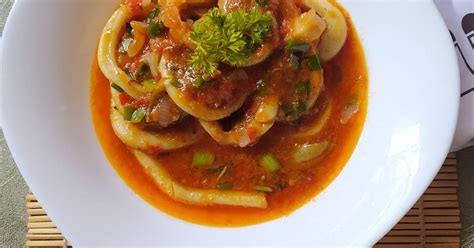 Resep Cumi Saus Padang Oleh Reni Nuraini Cookpad