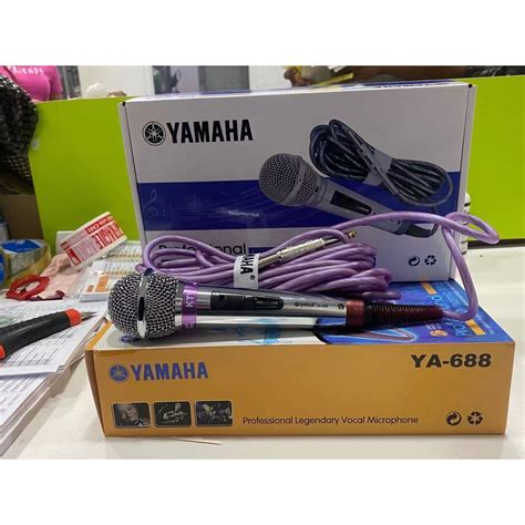 Yamaha Wired Microphone YA 688 Shopee Philippines