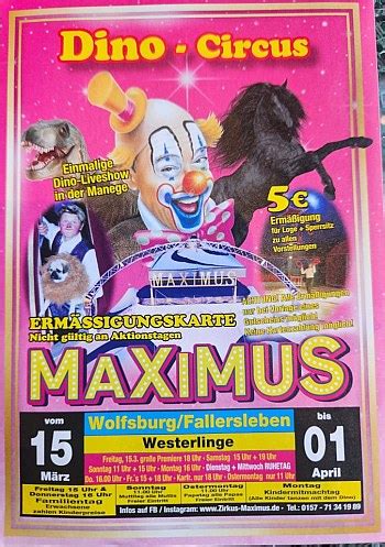 Chapiteau De News Thema Anzeigen Circus Maximus Renaldo Weisheit