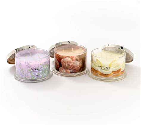 HomeWorx By Slatkin Co Set Of 3 18 Oz Candles QVC