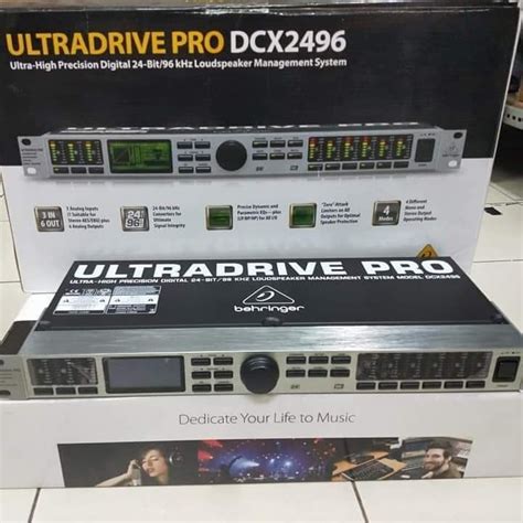 Jual DLMS Speaker Management BEHRINGER ULTRADRIVE PRO DCX 2496 DCX2496