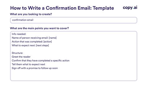 Confirm Email Template