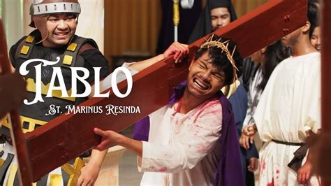 Tablo Kisah Sengsara Tuhan Yesus Omk St Marinus Resinda Karawang