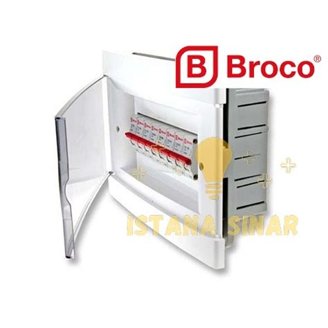 Jual Box MCB 12 Group BROCO 12 Modul 12 Grup INBOW BROCO Box Sikring