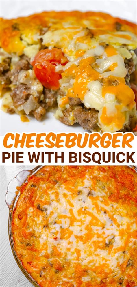 Impossible Cheeseburger Pie Bisquick Artofit