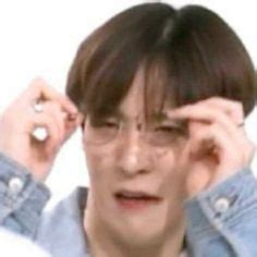 Yunho Ateez Meme In Glasses Meme Memes Reaction Pictures