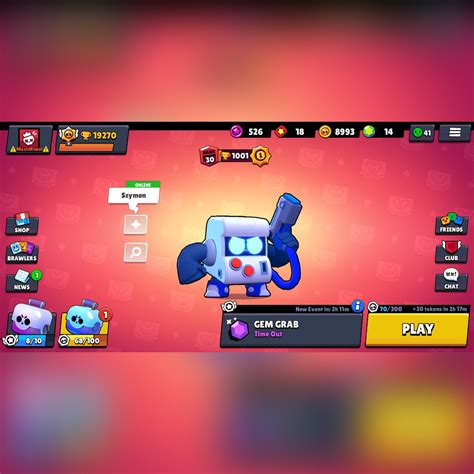 Konto Brawl Stars Puchark W Postaci Grab Wka Kup Teraz