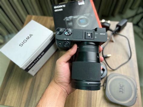 Sony A6400 Sigma 16mm F 1 4 Photography Lens And Kits On Carousell