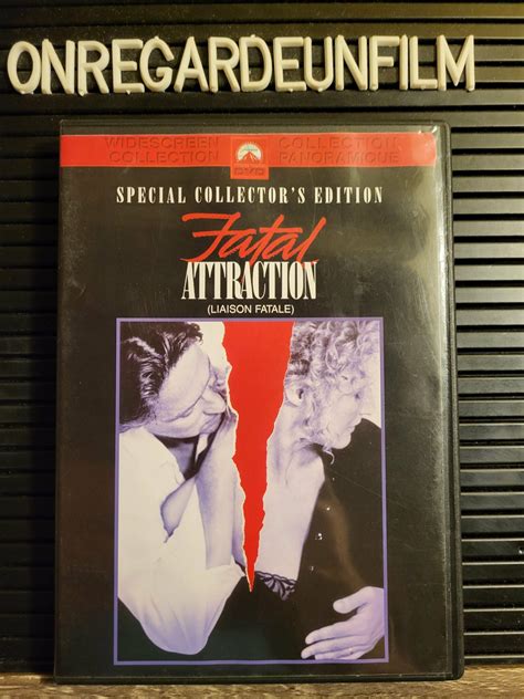 Liaison Fatale Fatal Attraction 1987 Boutique Ciné Dvd