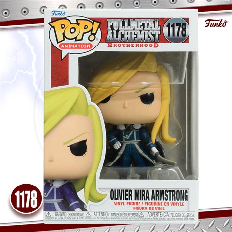 Funko Pop Animation Olivier Armstrong 1178 Fullmetal Alchemist Funko