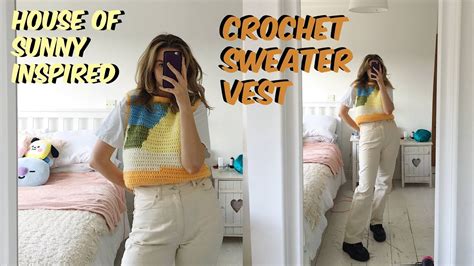 Easy Crochet V Neck Sweater Vest Tutorial Diy Atelier Yuwaciaojp