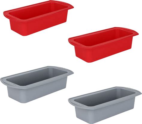 Silivo Silicone Bread And Loaf Tins Silicone Non Stick Baking Moulds