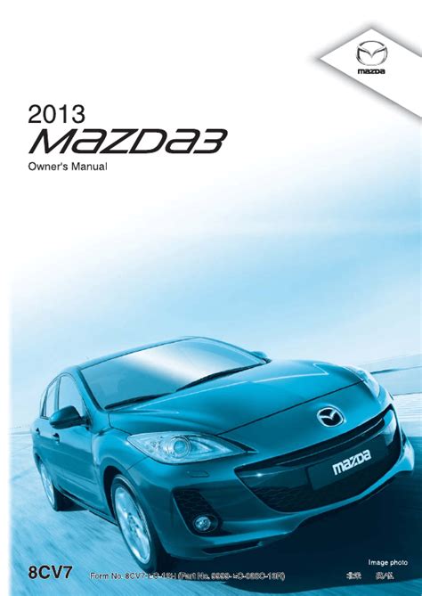 2013 Mazda Mazda3 Hatchback PDF Manuals