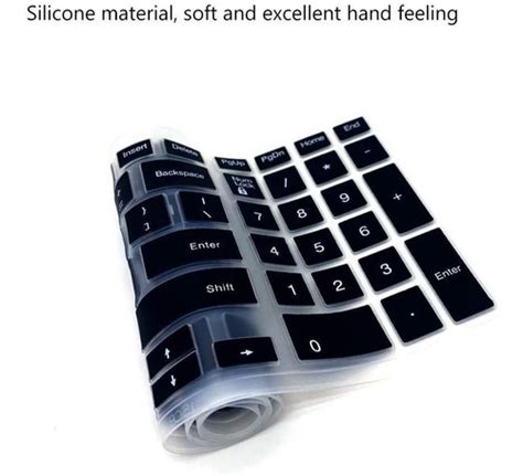 2 Fundas Silicona Para Teclado De Dell Inspiron 15 Negro Cuotas Sin