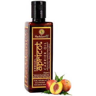 Buy Herbtoniq Organic Apricot Kernel Cold Pressed Carrier Oil For