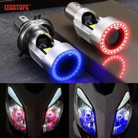 Leadtops H Led Motorcycle Headlight Ba D H Scooter Motorbike Light