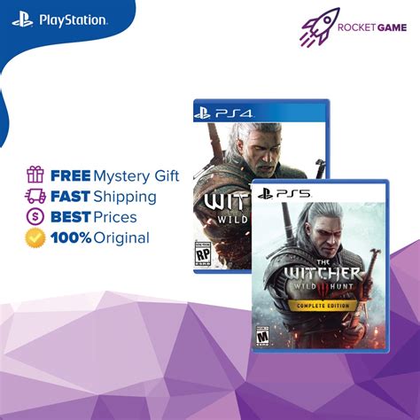 Ps4 Ps5 The Witcher 3 Wild Hunt Game Of The Year Edition Eng 中文 Original Brand New