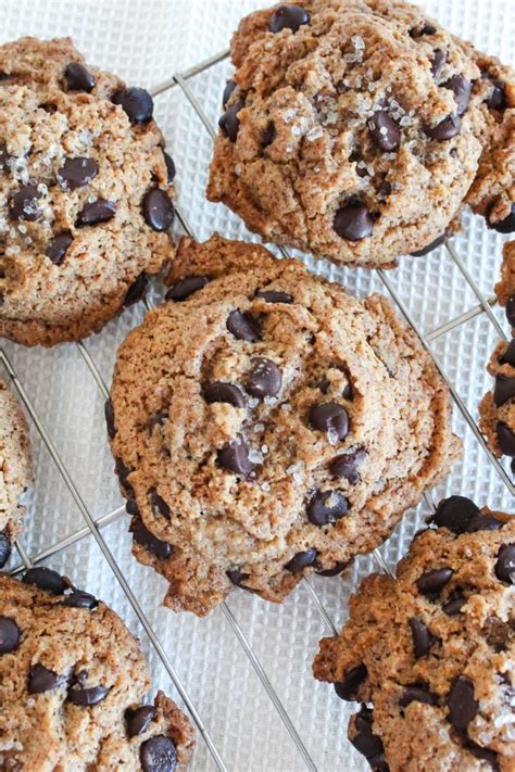 Chewy Keto Chocolate Chip Cookies With Sea Salt Fit Mom Journey