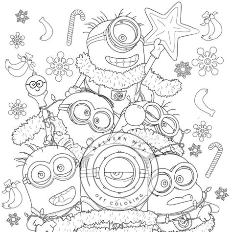 Minions Christmas Etsy UK