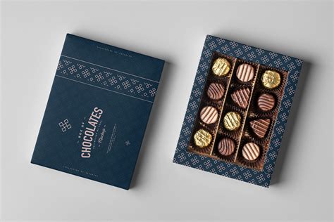 Chocolate Gift Box Mockup Best Free Mockups