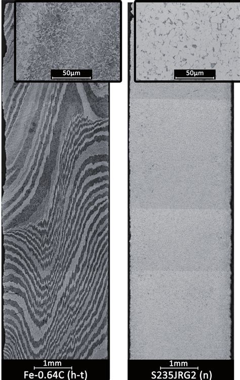 Metallographic Macro Photographs Of Cross Sections Of Representative