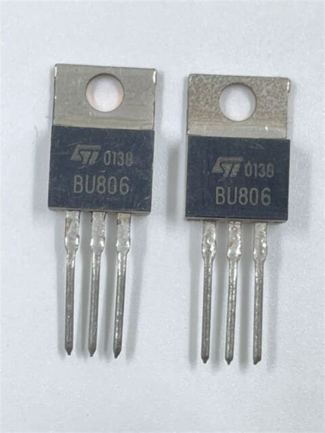 24 Pcs Lot BU807 SGS FAST SWITCHING DARLINGTON TRANSISTORS For Sale