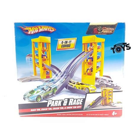 Hot Wheels Hotwheels Track Park Race In Combo Original Mattel Lazada Indonesia