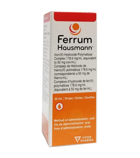 Ferrum Hausmann Gotas FarmaciaRD