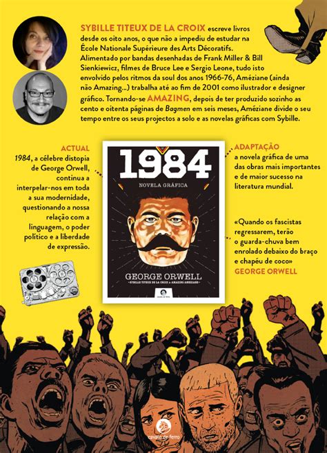 JUVEBÊDÊ 1984 obra de Orwell em novela gráfica