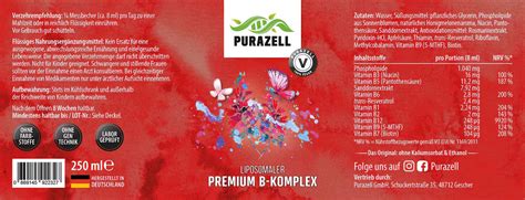 Liposomales Vitamin B Komplex Purazell