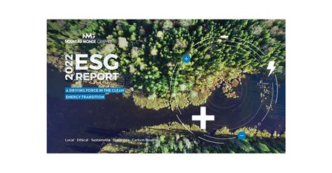 Nmg Releases 2022 Esg Report Presents Operational Update And Provides