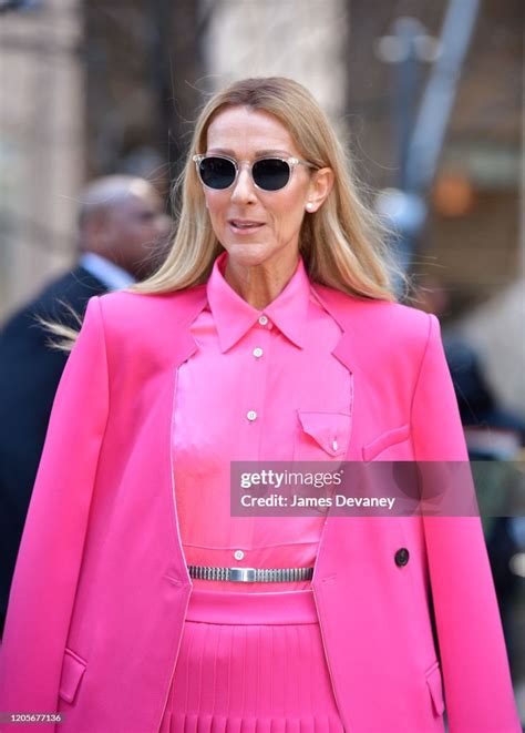 Celine Dion Seen On The Streets Of Lower Manhattan On March 7 2020