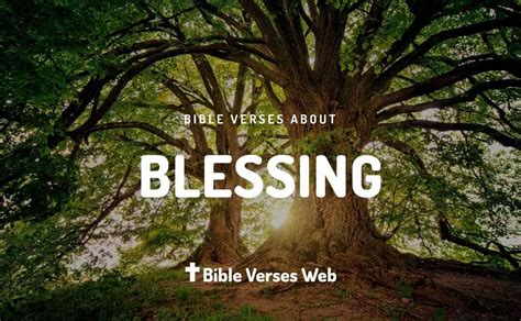 39 Bible Verses About Blessings | King James Version