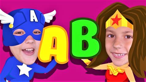 Abc Superheroes Phonics Song Kids Songs And Nursery Rhymes Youtube