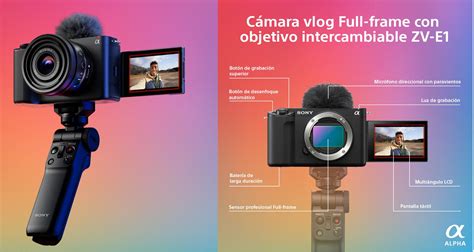 Sony Zv E C Mara Vlogging Mirrorless Full Frame De Objetivo