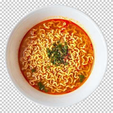 Bibimbap Ramen Sopa Asiática Queso Coreano Gochujang Rodaja De Pollo Tailandés Aislado Fondo Png