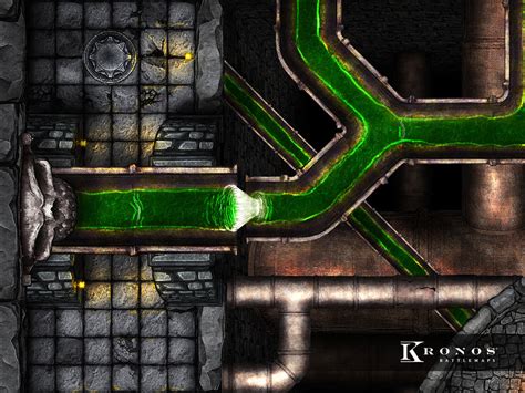 City Sewer Arena Digital Battlemap Battlemap Dnd Battle Map D D 5e