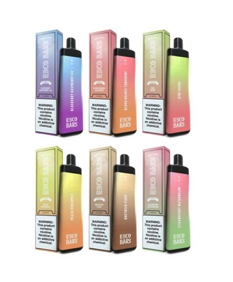 Esco Bars Mega Disposable Kit 5000 Puffs 1000mah Disposable Pod Vape Kits