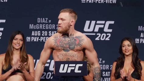 Conor Mcgregor And Nate Diaz Face Off Finally At Ufc Ceremonial