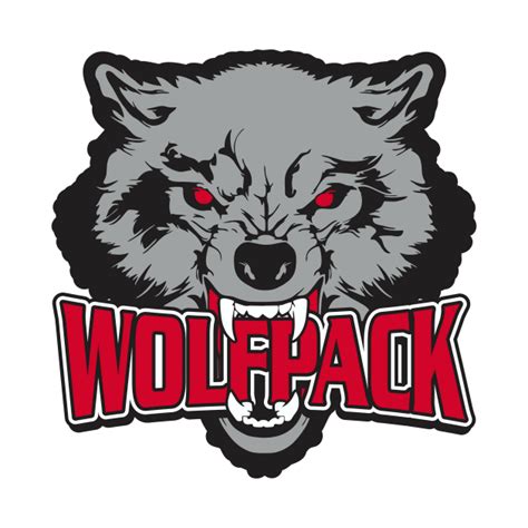 Wolfpack Sports Logo - Wolfpack - Baseball T-Shirt | TeePublic